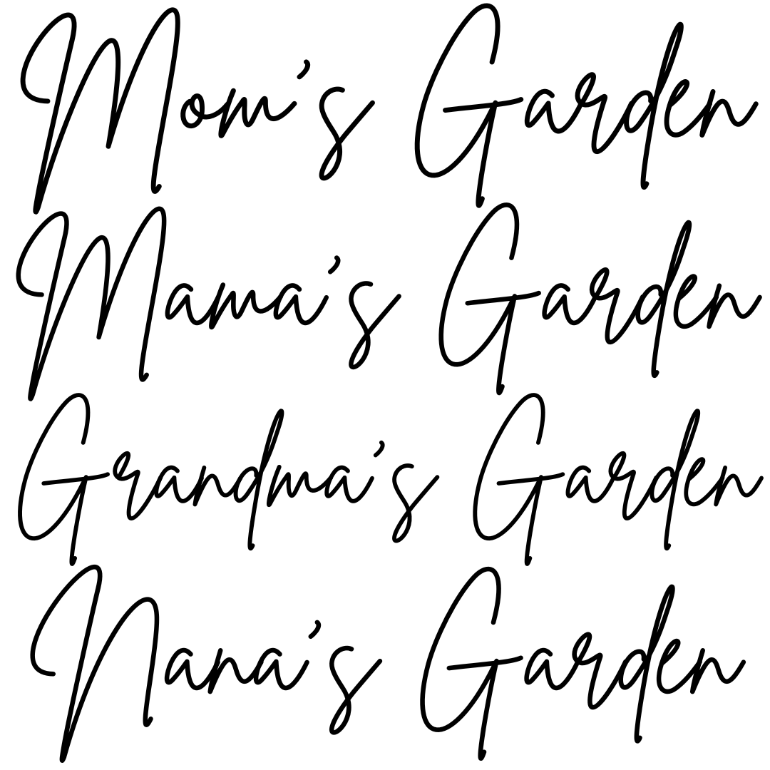 Garden Glass Can