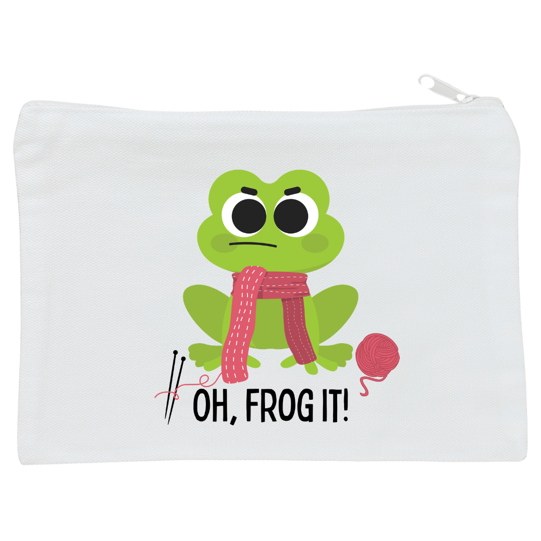 Oh, Frog It! Small Project Bag Knit