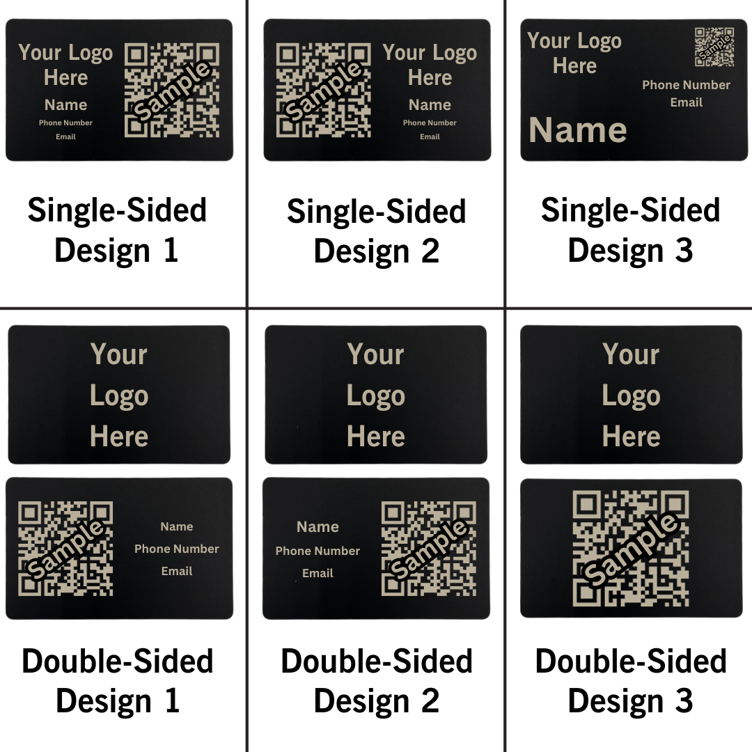 QR Metal Business Card