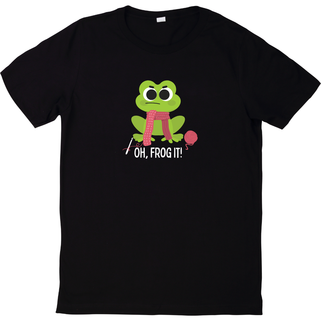 Oh, Frog It! Crochet Frog Shirt