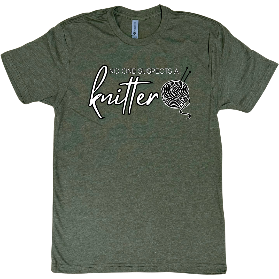 No One Suspects A Knitter Shirt
