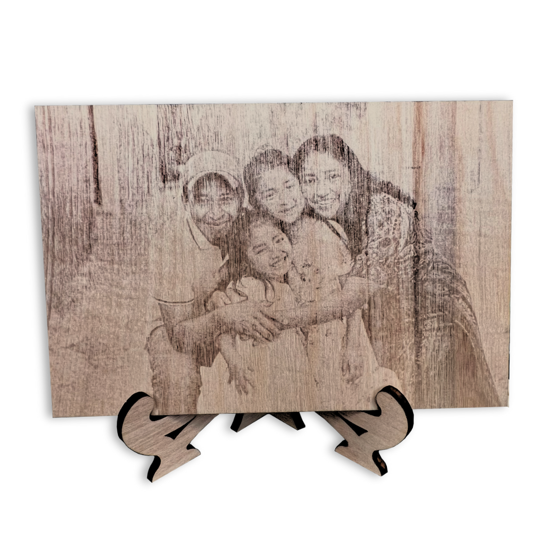 Etched Portrait