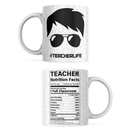 Teacher's Nutrition Facts 2