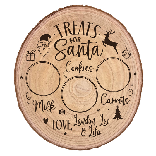 Santa Tray 2 - Personalized