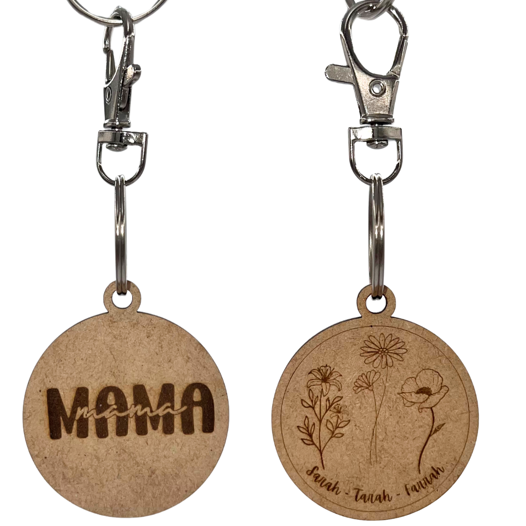 Mom Keychain