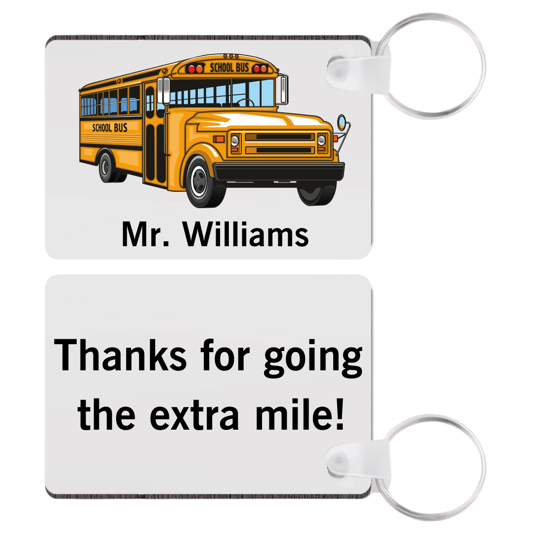 Bus Driver Keychain