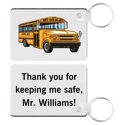 Bus Driver Keychain