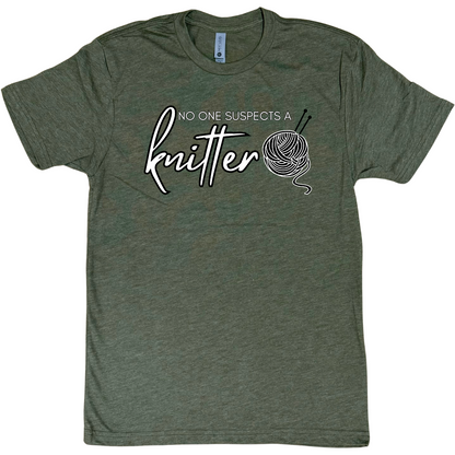 No One Suspects A Knitter Shirt