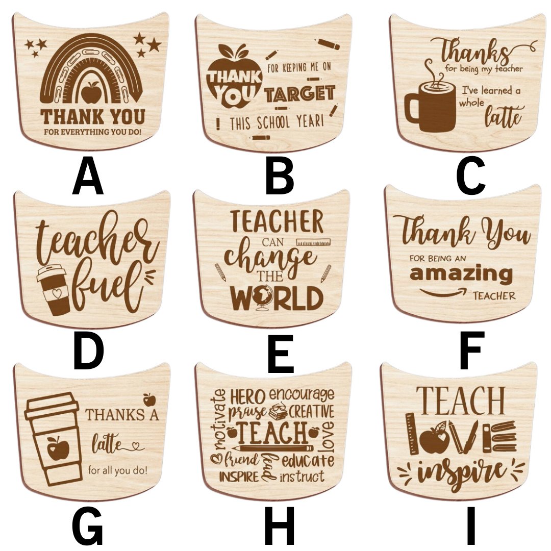 Gift Card Holder For Teachers